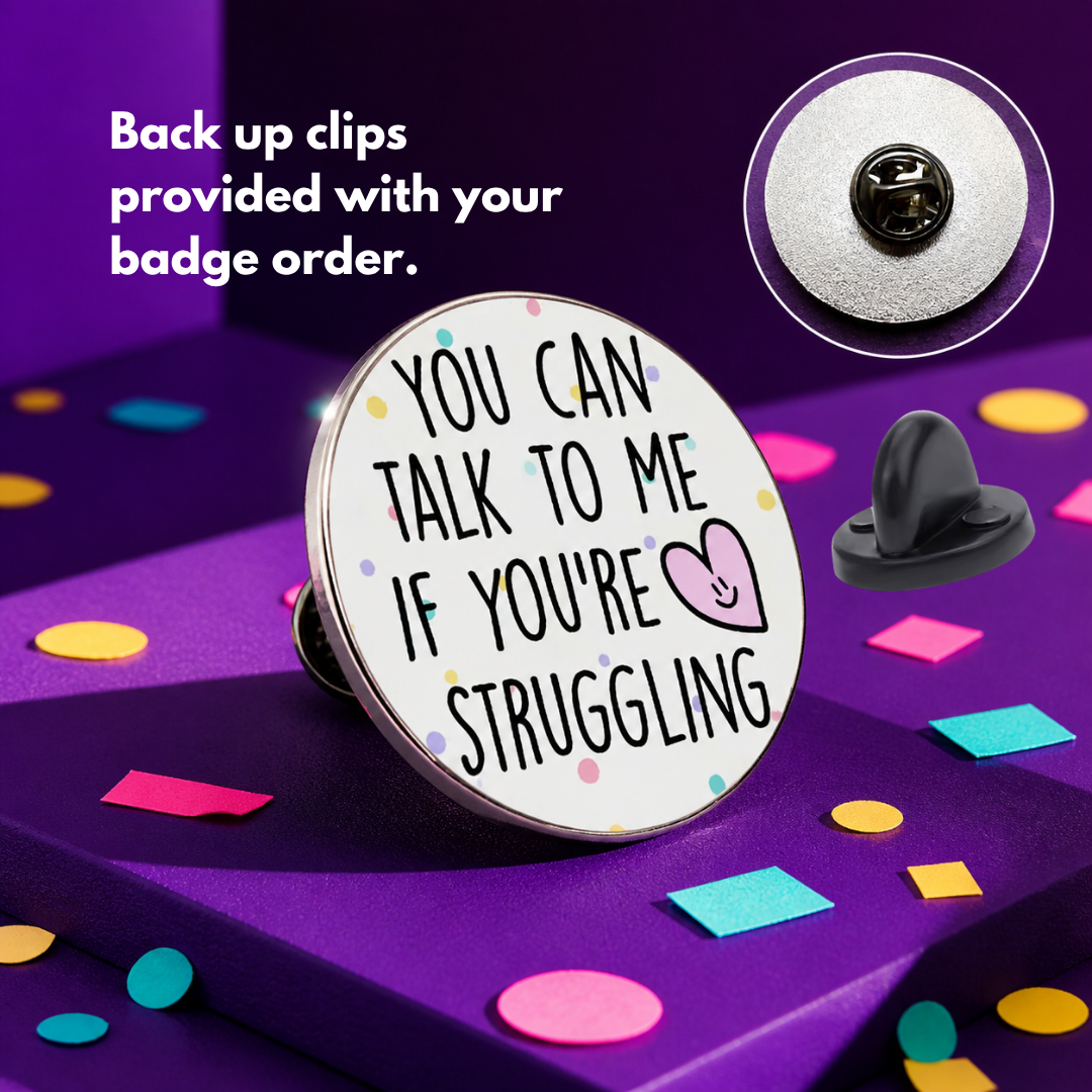 "You Can Talk to Me" - Safe Space Pin