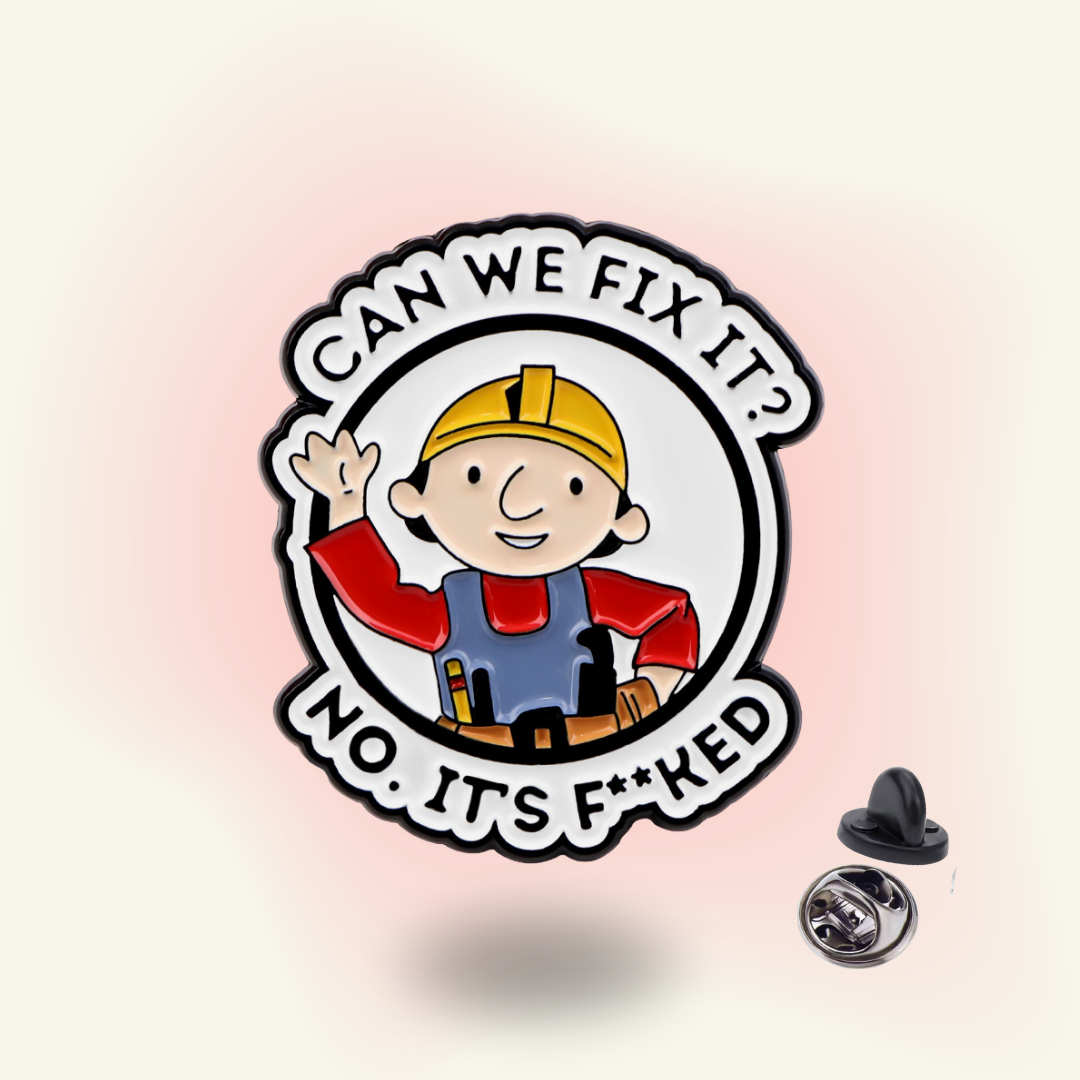 "Chaos Certified" enamel pin – Certified Chaos