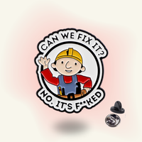 "Chaos Certified" enamel pin – Certified Chaos