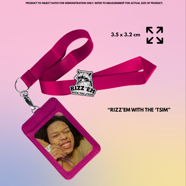 "Rizz'em With The Tism" Racoon - Communication Pin Badge - MindCoco