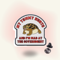 "My Tummy Hurts" enamel pin – Tummy Troubles