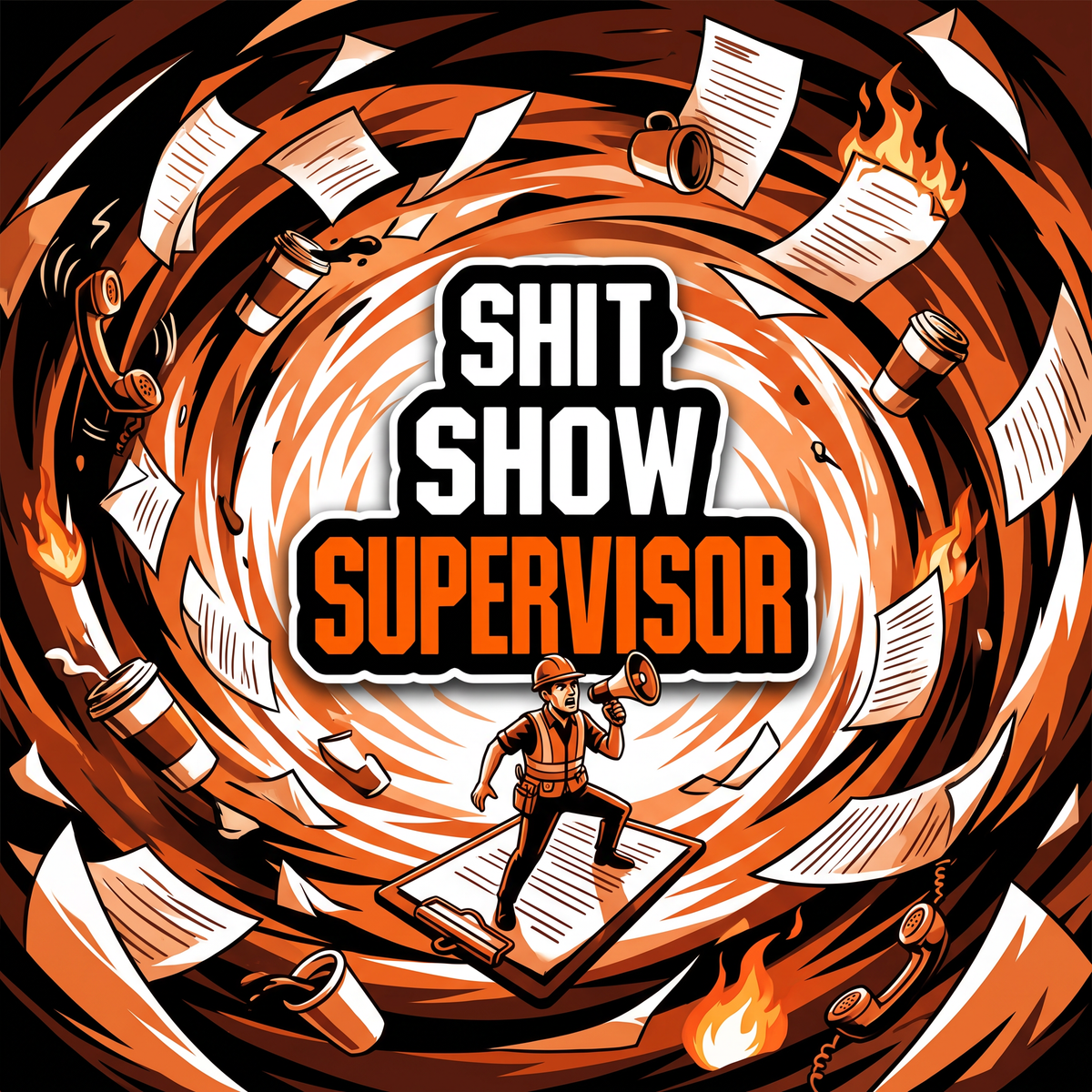 Sticker | "Shit Show Supervisor" – Officially in Charge of Chaos