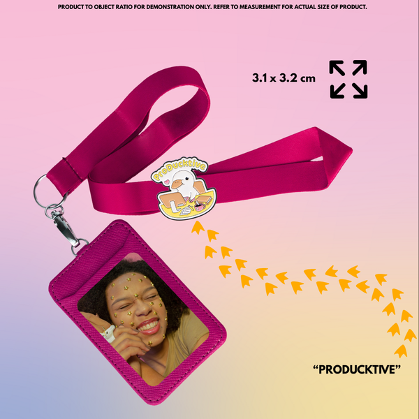 “ProDucktive” - Communication Pin Badge.