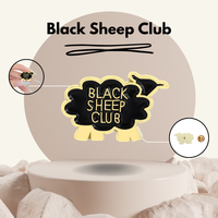 “Black Sheep Club” - Communication Pin Badge.