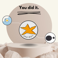 “You Did It” - Motivational Pin Badge
