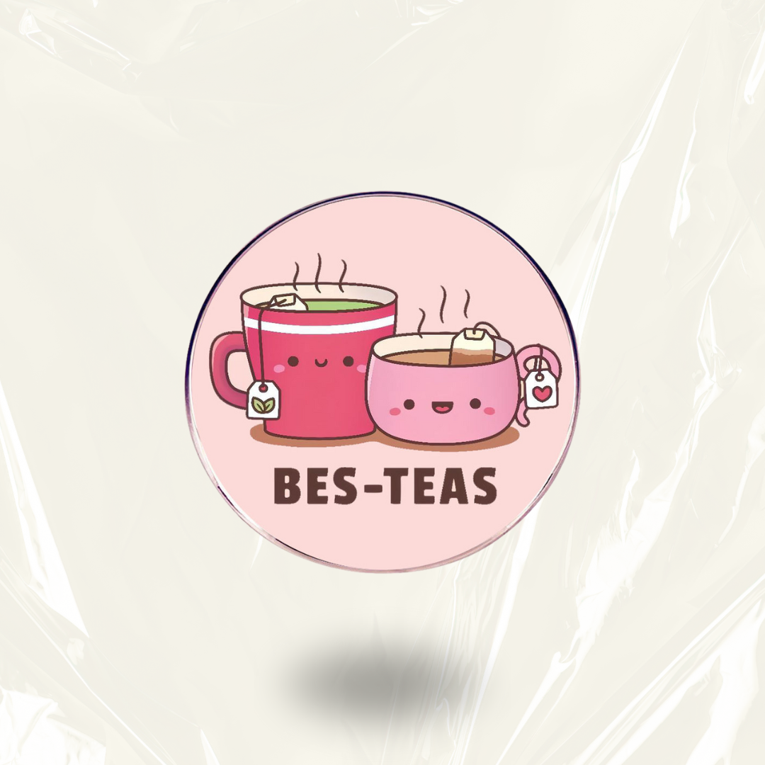“Bes Teas" - Supportive Communication Pin Badge - MindCoco