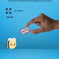 “Oh, FFS" - Communication Pin Badge