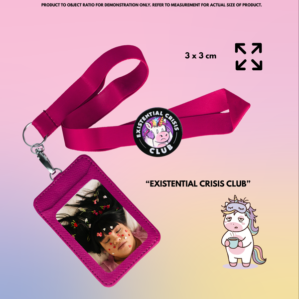 “Existential Crisis Club" Enamel Pin Badge
