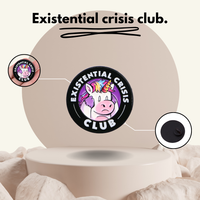 “Existential Crisis Club" Enamel Pin Badge