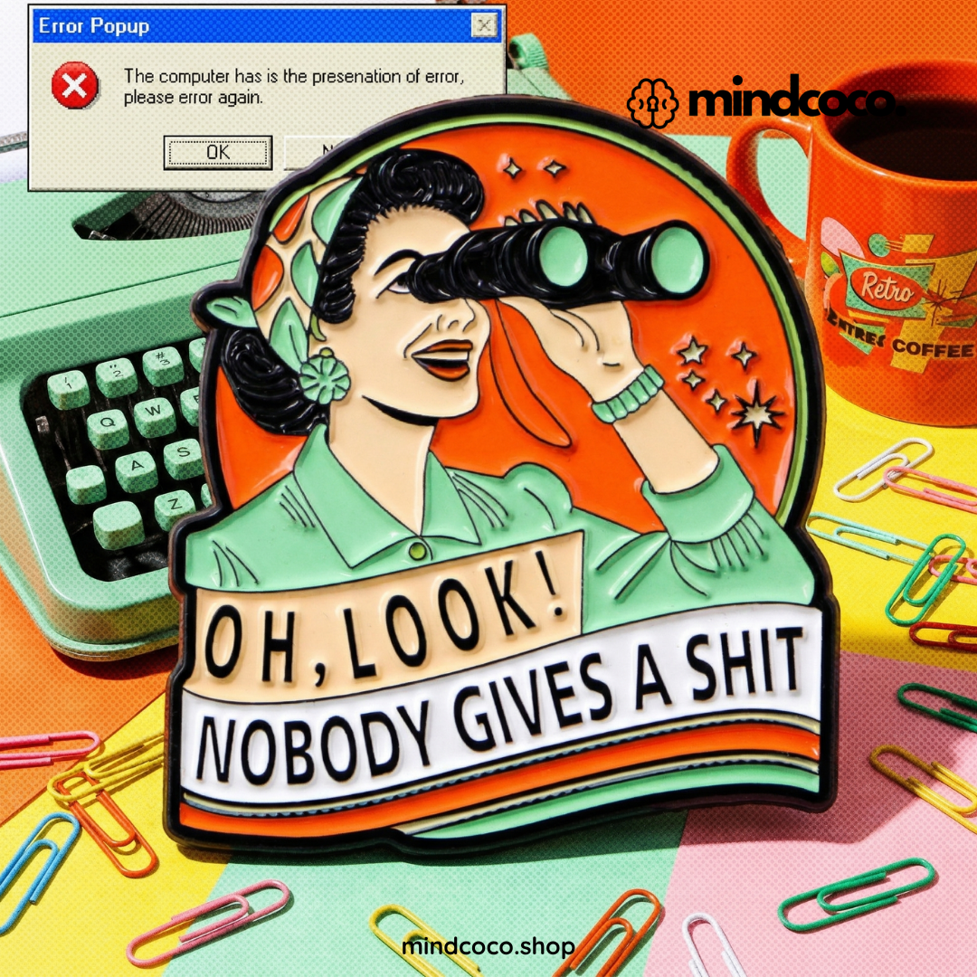 Pin | "OH, LOOK! NOBODY GIVES A SHIT" – Zero F's Given