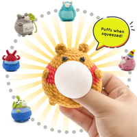 LAST CHANCE: CocoPuffy 🍯 Winnie the Pooh -Crochet Stress Squeezie Fidget Toy