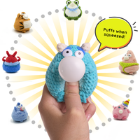 CocoPuffy 💙Sullivan/Sully- Crochet Stress Squeezie Fidget Toy