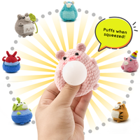 CocoPuffy🐷 Piggy-Crochet Stress Squeezie Fidget Toy