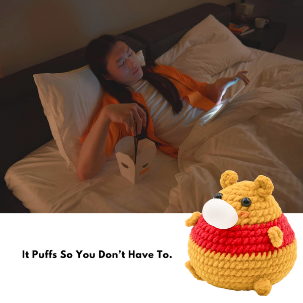 LAST CHANCE: CocoPuffy 🍯 Winnie the Pooh -Crochet Stress Squeezie Fidget Toy