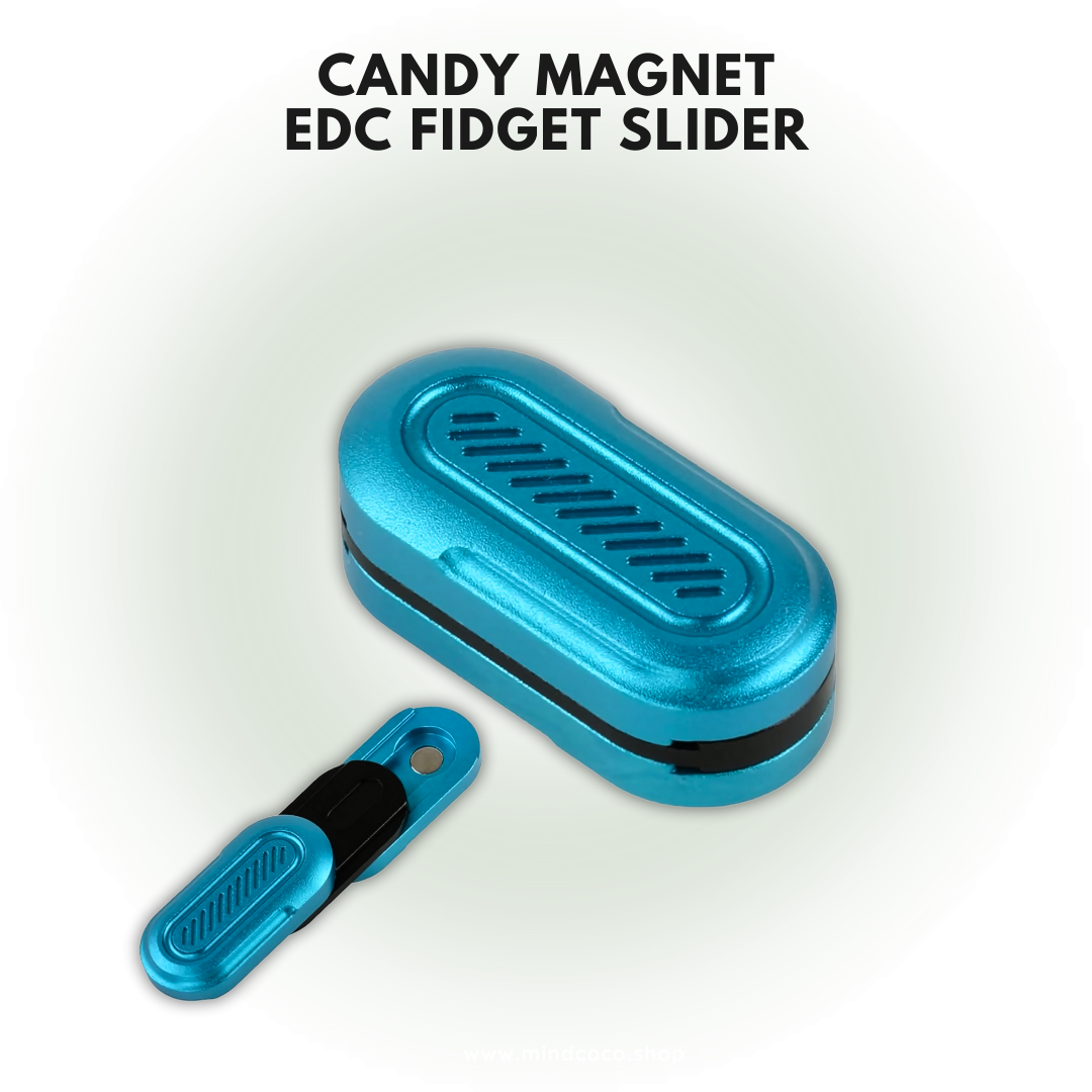 Hard Candy Metallic Fidget Slider EDC