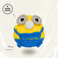 CocoPuffy🍌Minions-Crochet Stress Squeezie Fidget Toy.