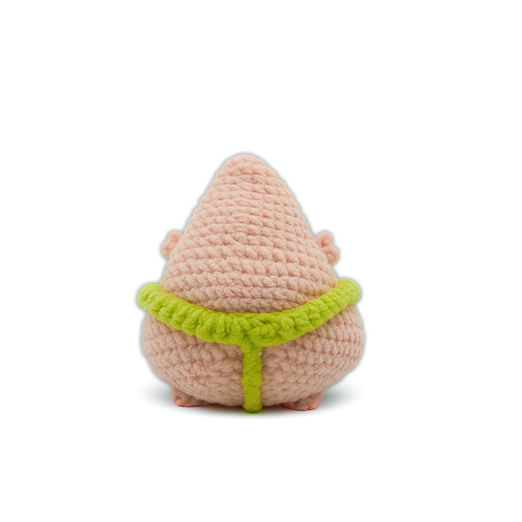 LAST CHANCE: CocoPuffy 🐚Patrick - Crochet Stress Squeezie Fidget Toy