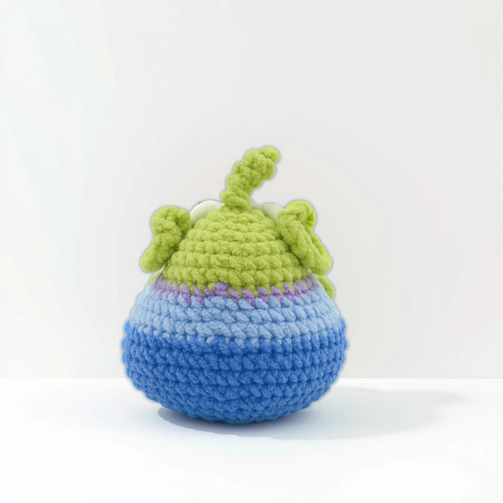 CocoPuffy 👽Alien LGM-Crochet Stress Squeezie Fidget Toy