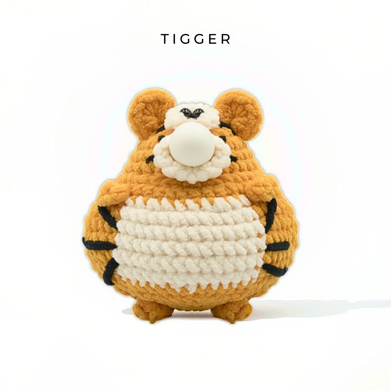 CocoPuffy 🐯Tigger-Crochet Stress Squeezie Fidget Toy