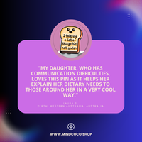 Customer review photo – "Tolerate Toast" enamel pin, 5-star community favourite