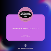 Customer review photo – "Keep Talking, I'm Diagnosing You" enamel pin, 5-star community favourite
