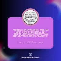 Customer review photo – "Don" enamel pin, 5-star community favourite