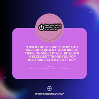 Customer review photo – "On & Off Again" enamel pin, 5-star community favourite