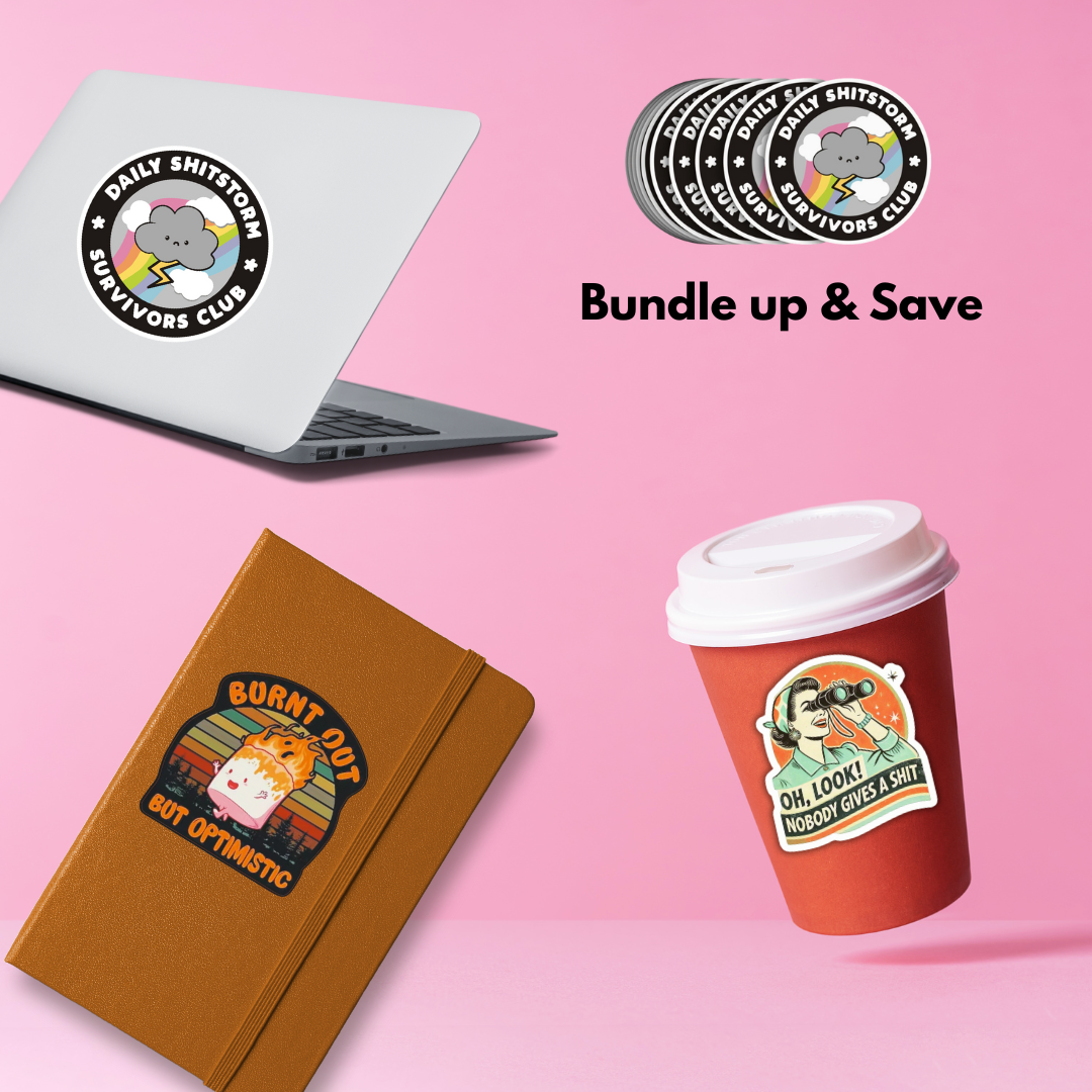 “Oh Look, Nobody Gives A Shit" Vinyl Sticker Decal