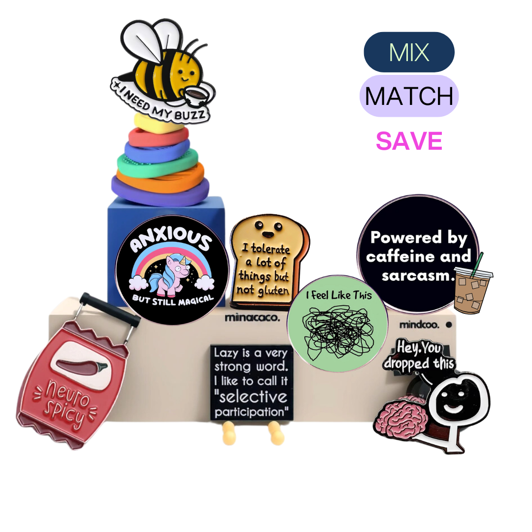 Neurospicy Pin Mix & Match Deal